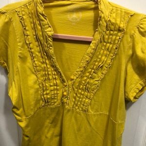 Mustard blouse